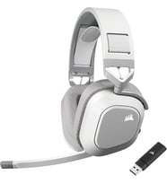 Corsair HS80 Max Wireless CA-9011296-EU Beyaz RGB Kablosuz Kulak Üstü Oyuncu Kulaklığı Teşhir