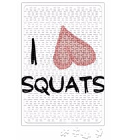 I Love Squats Puzzle 240 Parça Yapboz