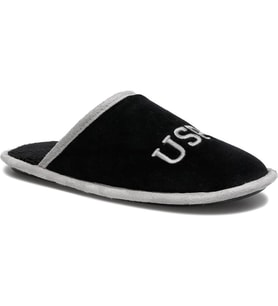 U.S.POLO ASSN FRANK TEKSTİL EV TERLİĞİ (Siyah)