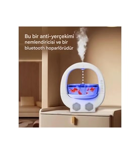 Bluetooth hoparlör ve hava nemlendirici, RGB aroma difüzör, ultrasonik cihaz