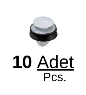 Peugeot, Citroen, Renault, Fiat, Lancia, DS için Döşeme Klipsi- 10'lu