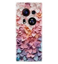 Phantom X2 Pro Kılıf Boutique Baskılı Resimli Renkli Kalpler Pcode -040