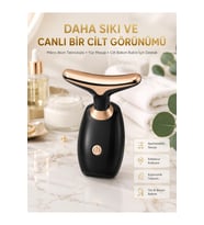 Taşınabilir Mikro Akım Cilt Bakım Cihazı, Parlak ve Sağlıklı Cilt için