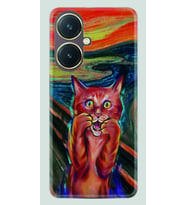 Vivo Y27 Kılıf Silikon Desen Özel Seri Tablo Cat 1788