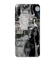 Huawei P30 Lite Uyumlu Lana Del Rey Desenli Şeffaf Telefon Kılıfı