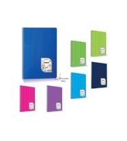 Çınar Colormaxi A4 Spiralli Plastik Kapak Defter 40 Yaprak Çizgili (12 Li Paket) (Karışık)