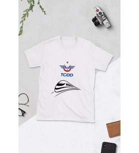 Demiryolu Haftası Tasarımlı T-shirt