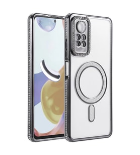 Xiaomi Redmi Note 12 Pro 4g Joke Simli Magneticsafe Kılıf - Siyah