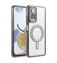 Xiaomi Redmi Note 12 Pro 4g Joke Simli Magneticsafe Kılıf - Siyah