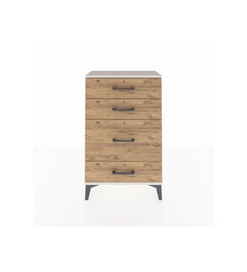 Arges Komodin 4 Çekmeceli 60x30x96 Aytaşı-Çam