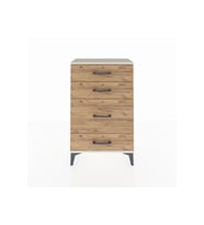 Arges Komodin 4 Çekmeceli 60x30x96 Aytaşı-Çam