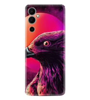 Tecno Pova Neo 2 Kılıf Silikon Desen Özel Seri Red Eagle 1752