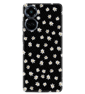 Camon 19 Pro Kılıf Resimli Desenli Silikon Platinium Series Papatyalar 1866