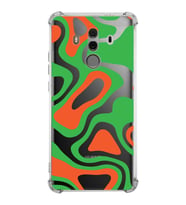 PrintiFy Huawei Mate 10 Pro Uyumlu Köşe Korumalı Renkli Desen Tasarımlı Şeffaf Silikon Kılıf
