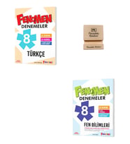 Fenomen LGS 8. Sınıf Türkçe ve Fen Bilimleri Denemeleri + Telefon Standı