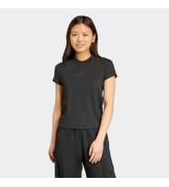 adidas JW7782 W Z.N.E. BB TEE Kadın Tişört (Siyah)