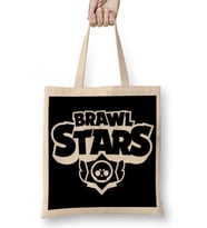 Brawl Stars Logo Bez Çanta Uzun Saplı