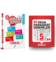 PRUVA AKADEMİ YAYINLARI 5.SINIF TÜRKÇE SORULAR KONUŞUYOR+PARAGRAF DENEME