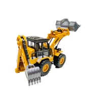Hepsilazım Buldozer Oyuncak Metal Kepçeli Kazıcı Yükleyici -Ekskavatör İnşaat İş Makinası
