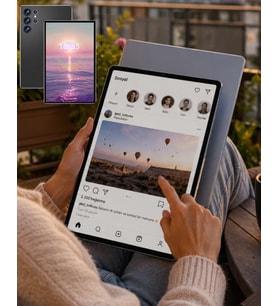 16GB RAM 1TB Tablet PC Klavyeli Kılıflı Kalemli Tablet Seti