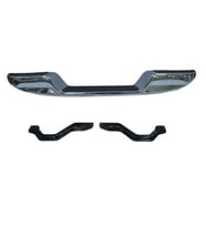 1998-2001 Toyota Hilux Pıck Up Ln145- Arka Tampon Nikelajlı Altı Bombeli (Bağlantı Braketleri İle) (