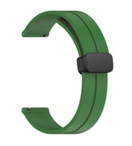 Microsonic Huawei Watch GT 2e Kordon Ribbon Line Yeşil (Yeşil)