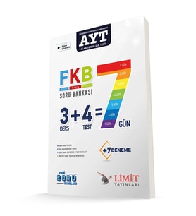 Limit Yayınları Ayt Fkb Fen Bilimleri Soru Bankası
