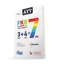 Limit Yayınları Ayt Fkb Fen Bilimleri Soru Bankası