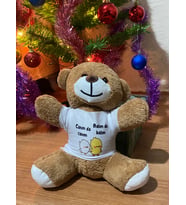 Canım Da Canım Balım Da Balım Tasarımlı Peluş Ayıcık