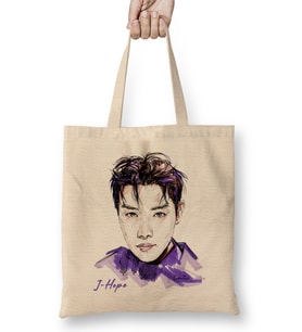 Bts Jhope 03 Bez Çanta Uzun Saplı