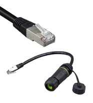 PM-24593 ERKEK - DİŞİ IP68 SU GEÇİRMEZ RJ45 KONNEKTÖR POWERMASTER