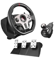 Rampage V902 PS3/PS4/PC/XBOXONE/XBOX360 /SWITCH 3 Pedallı -El Vitesli Gaming Oyuncu Direksiyonu (Siyah)