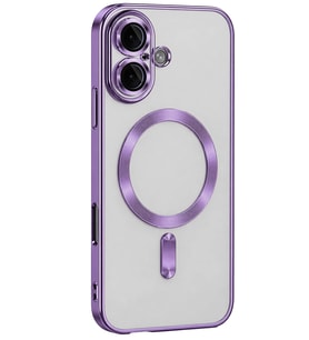 iPhone 16 Kılıf Kross Magneticsafe Kapak - Mor