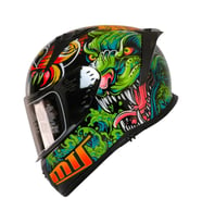 Motosiklet Kaskı Ece 22.R06 Sertifikalı Double Vizör Full Face Kask Azure