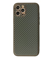 Pilelistore   iPhone 12 Pro Kılıf Coco Karbon Silikon - Füme