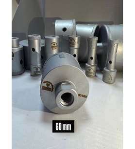 MERMER SULU VAKUMLU KAROT 60 MM