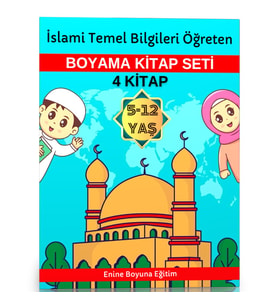 İslami Boyama Kitap Seti (4 Kitap)