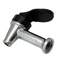 Semaver İle Uyumlu Musluk Göstergesiz, İçten Dişli, Basmalı, Demir, Kazan Musluğu 7cm