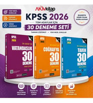 Pegem Yayınları 2026 KPSS Tarih Coğrafya ve Vatandaşlık Deneme Seti 3 Kitap