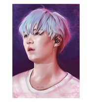 Bts Temalı 16 Numaralı Tablo Ahşap Poster Dekoratif Kod6107