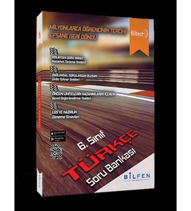 BİLFEN YAYINCILIK 6.SINIF BİLTEST TÜRKÇE SORU BANKASI