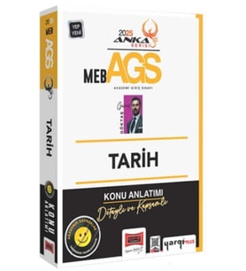 2025 MEB AGS Anka Serisi Tarih Konu Anlatımı Yargı Yayınları