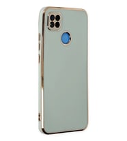 Durukar® Redmi 9C Kılıf Volet Silikon - Açık Yeşil