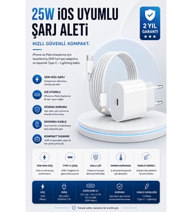 20W PD Lightning Şarj Cihazı Güçlü ve Kararlı Şarj Deneyimi