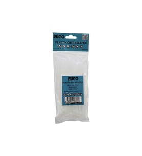 BEYAZ 3.6X150MM PLASTİK CIRT KELEPÇE 100PCS (5343)
