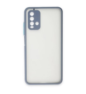 Xiaomi Redmi 9t Kılıf Montreal Silikon Kapak - Gri
