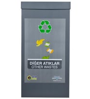 Geri Dönüşüm Kutusu - Atık Kutusu (DİĞER ATIKLAR)