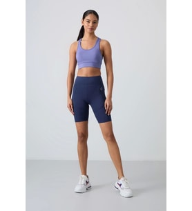 TOMMY LİFE T15BY-91013 BAYAN BİSİKLETÇİ TAYT İNDİGO