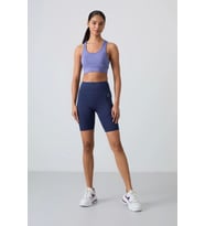 TOMMY LİFE T15BY-91013 BAYAN BİSİKLETÇİ TAYT İNDİGO