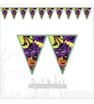 Happy Halloween Üçgen Bayrak Flama - 2 mt